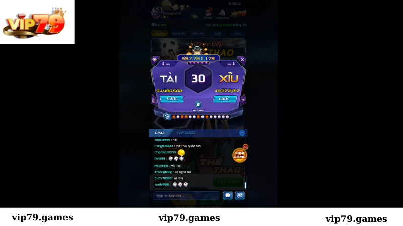 Tài xỉu Vip79